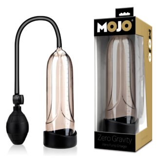 Mojo Zero Gravity Penis Pump Enlarger - Black/Smoke